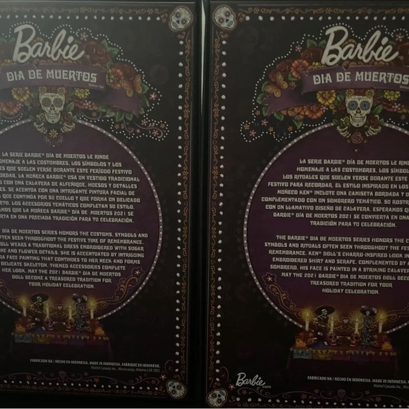 Attention Collectors! BARBIE AND KEN DIA DE  MUERTOS 2021  BUNDLE . $250 - Picture 8 of 9
